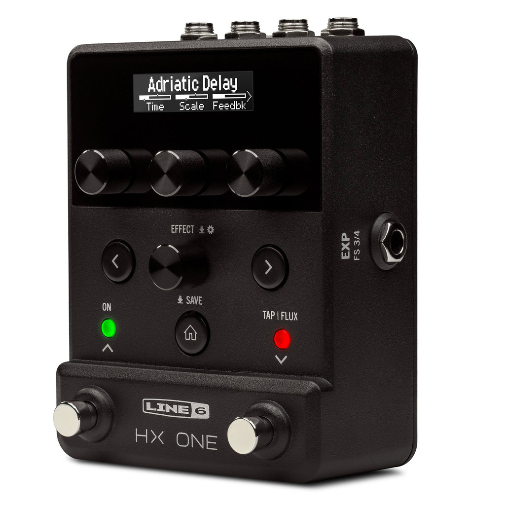 Line 6 HX One Stereo Guitar & Bass Multi-Effects Processor Pedal