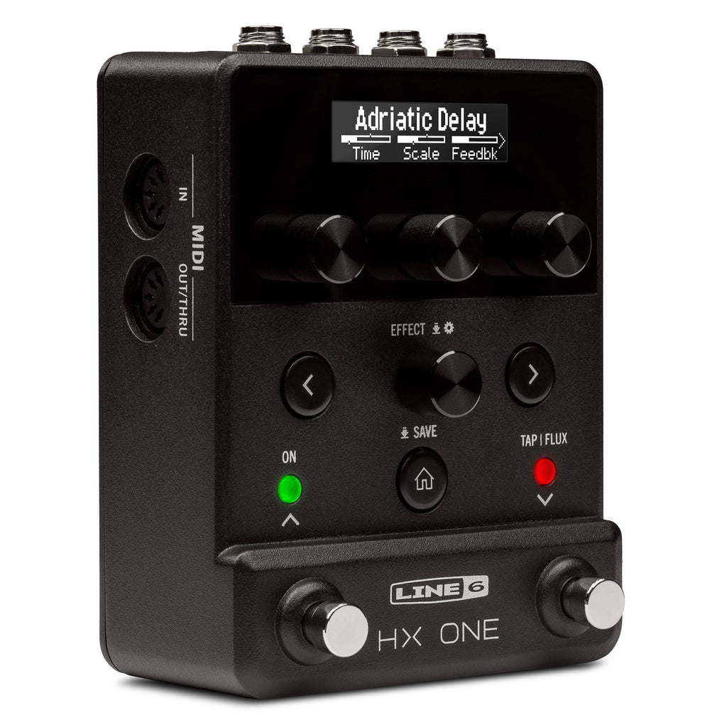 Line 6 HX One Stereo Guitar & Bass Multi-Effects Processor Pedal