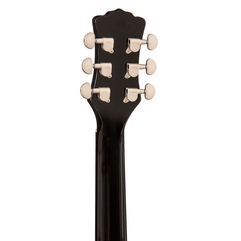 Luna FAU PHX BLK Fauna Phoenix Folk Style Cutaway Acoustic-Electric Guitar in Black (B-Stock)