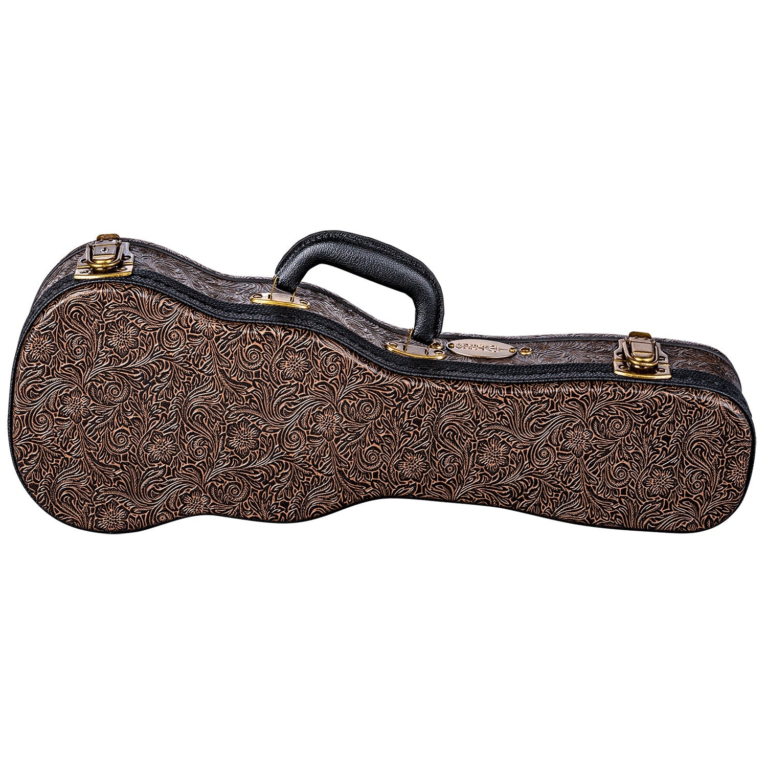 Luna HS LUS Tooled Leather Soprano Ukulele Hardshell Case
