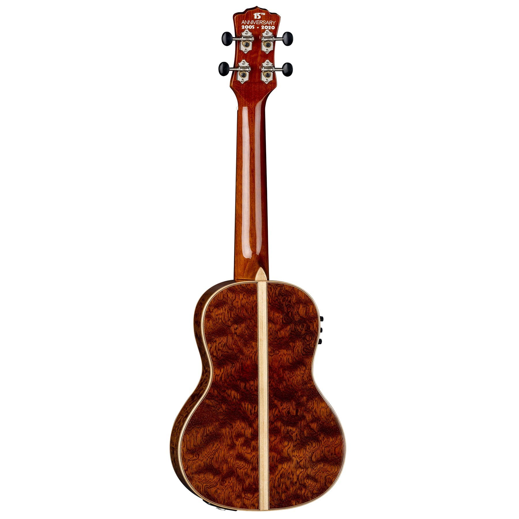 Luna UKE-15TH-C Uke 15th Anniversary Concert Ukulele w/ Preamp & Hardshell Case