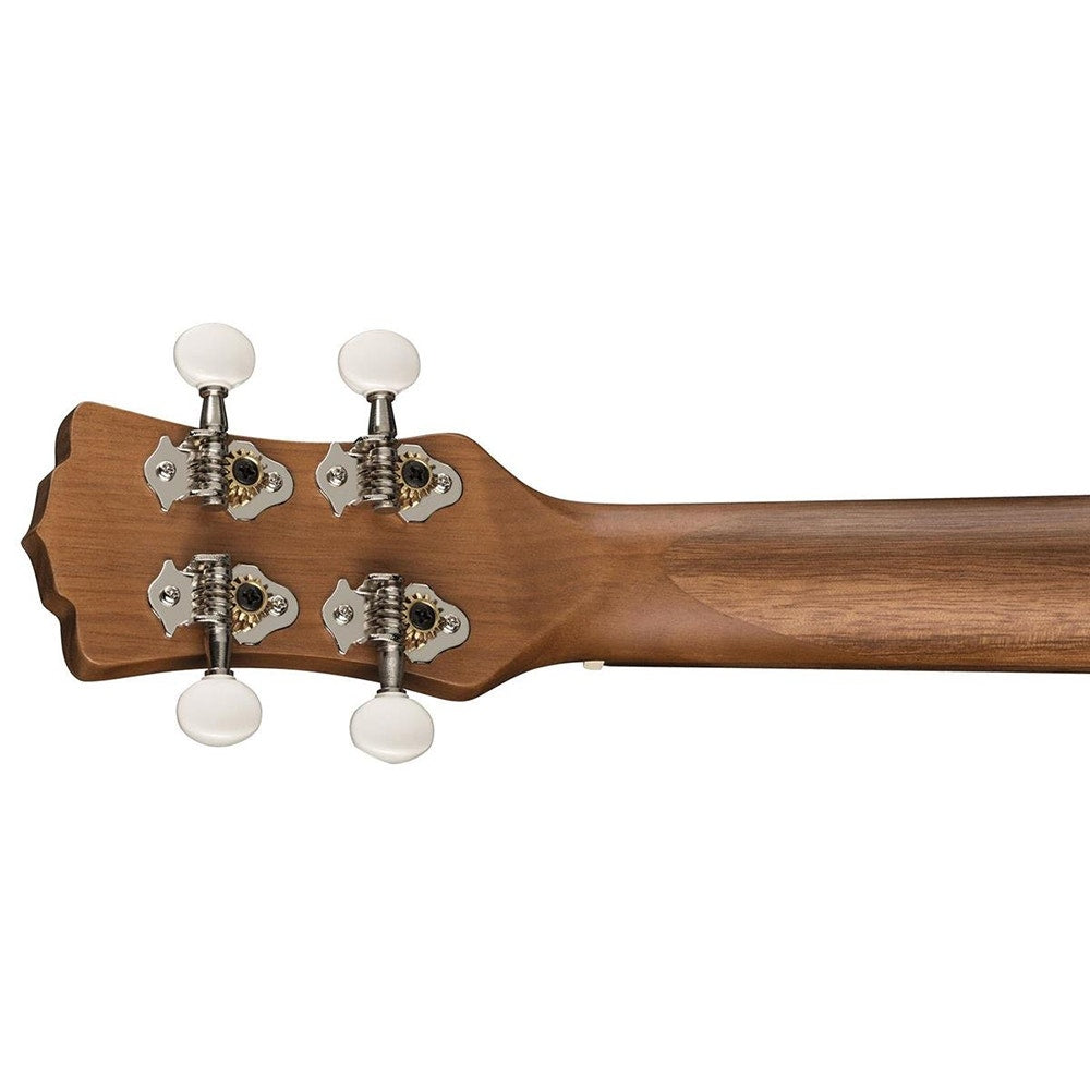 Luna Uke Flamed Acacia Soprano Ukulele with Gig Bag