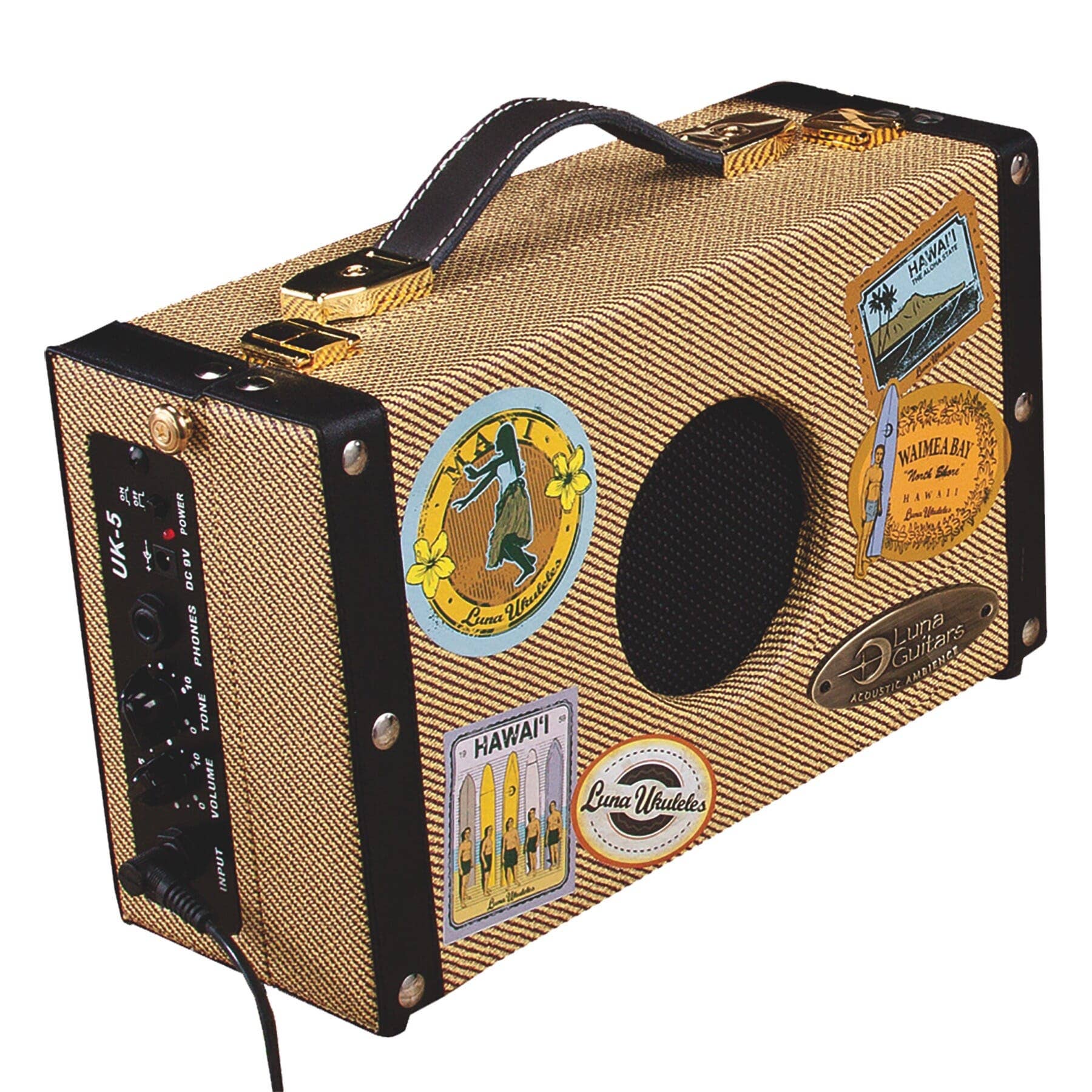 Luna UKE SUITCASE AMP Uke Portable Suitcase Ukulele Combo Amplifier
