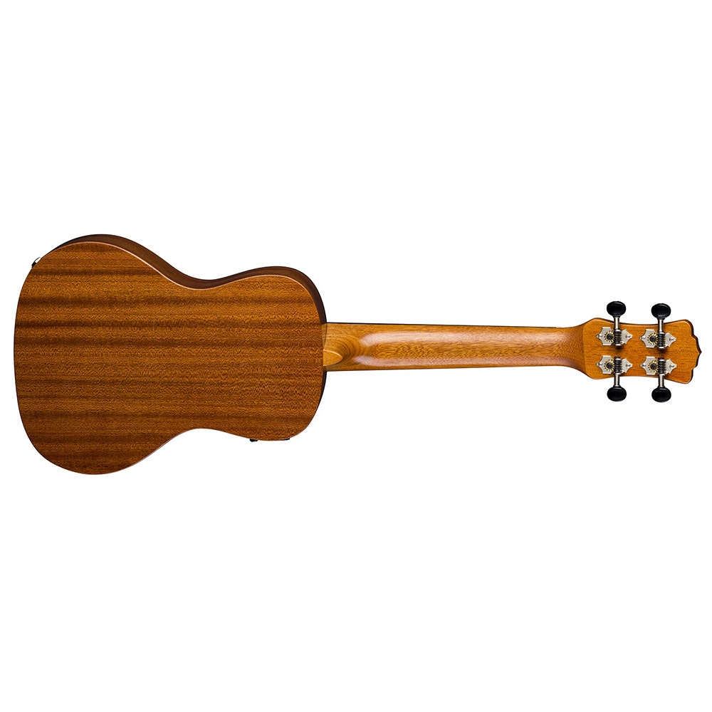 Luna UKE VMC EL Vintage Mahogany Ukulele with Preamp - Concert