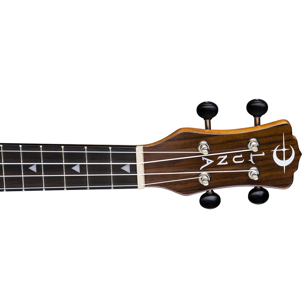 Luna UKE VMC EL Vintage Mahogany Ukulele with Preamp - Concert
