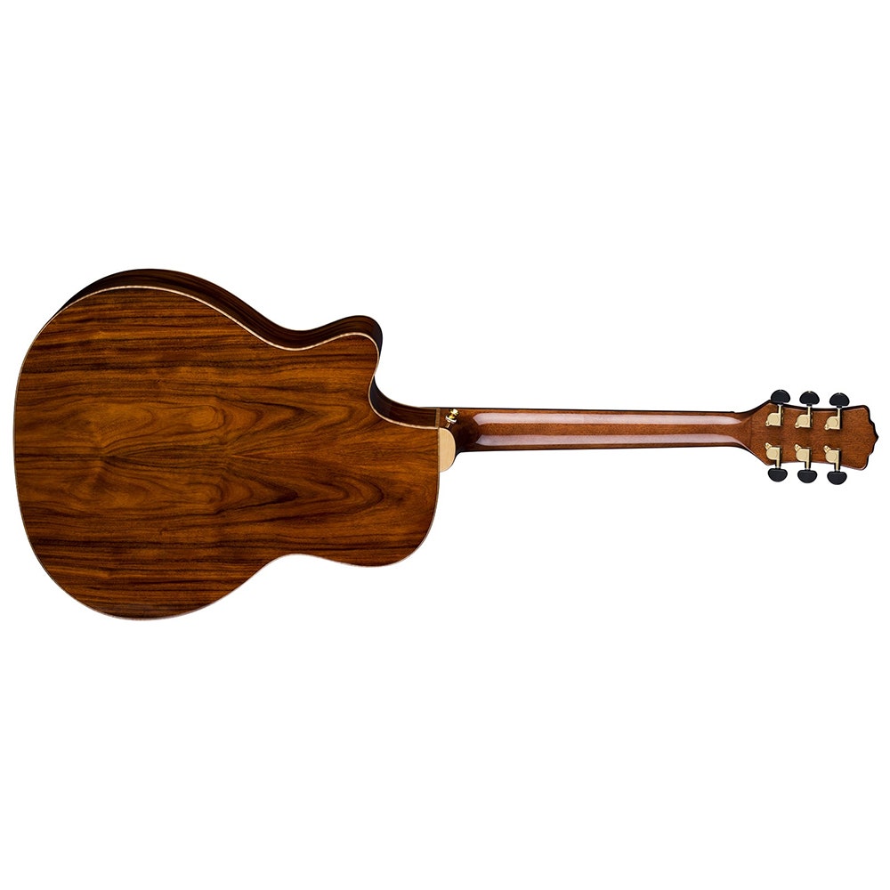 Luna VISTA DEER Tropical Wood Acoustic-Electric Guitar with Case