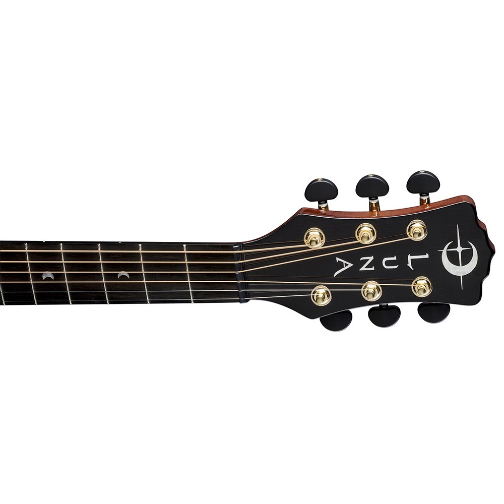 Luna VISTA DEER Tropical Wood Acoustic-Electric Guitar with Case