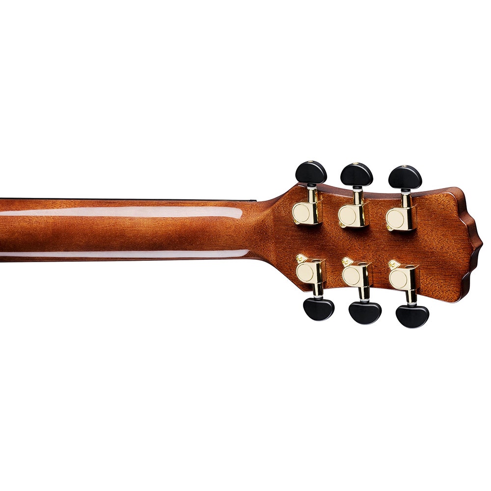Luna VISTA DEER Tropical Wood Acoustic-Electric Guitar with Case