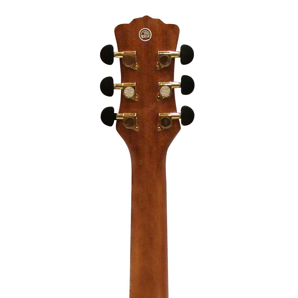 Luna ART NOUVEAU Vista Eagle Grand Auditorium Acoustic-Electric Guitar with Hard Case