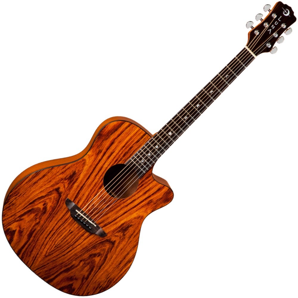 Luna Gypsy Series Bubinga Top Grand Concert Student Acoustic Guitar