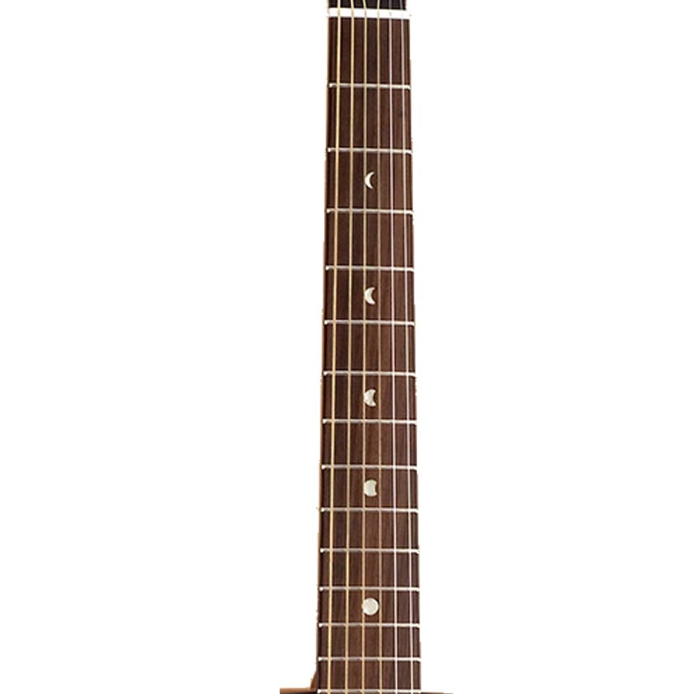 Luna Gypsy Series Muse Dreadnought Spruce Top Acoustic Guitar with Hardshell Case