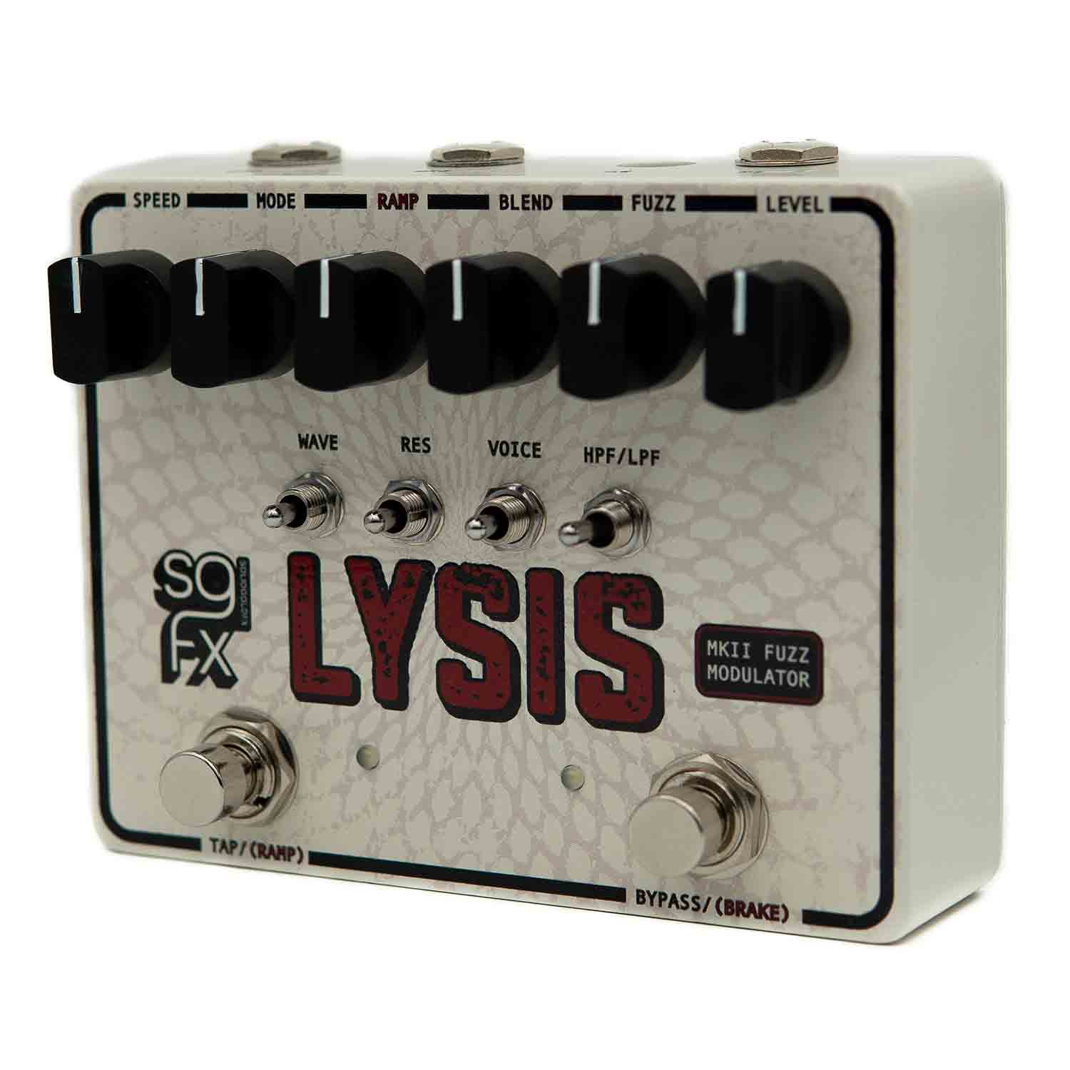SolidGoldFX Lysis MkII Fuzz Modulator Octave Filter Synth Guitar Effects Pedal