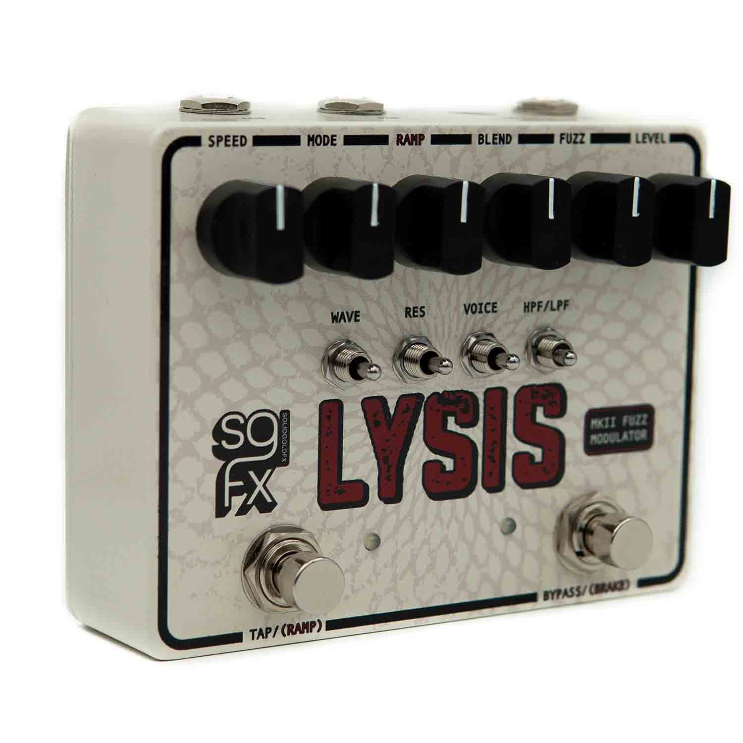 SolidGoldFX Lysis MkII Fuzz Modulator Octave Filter Synth Guitar Effects Pedal