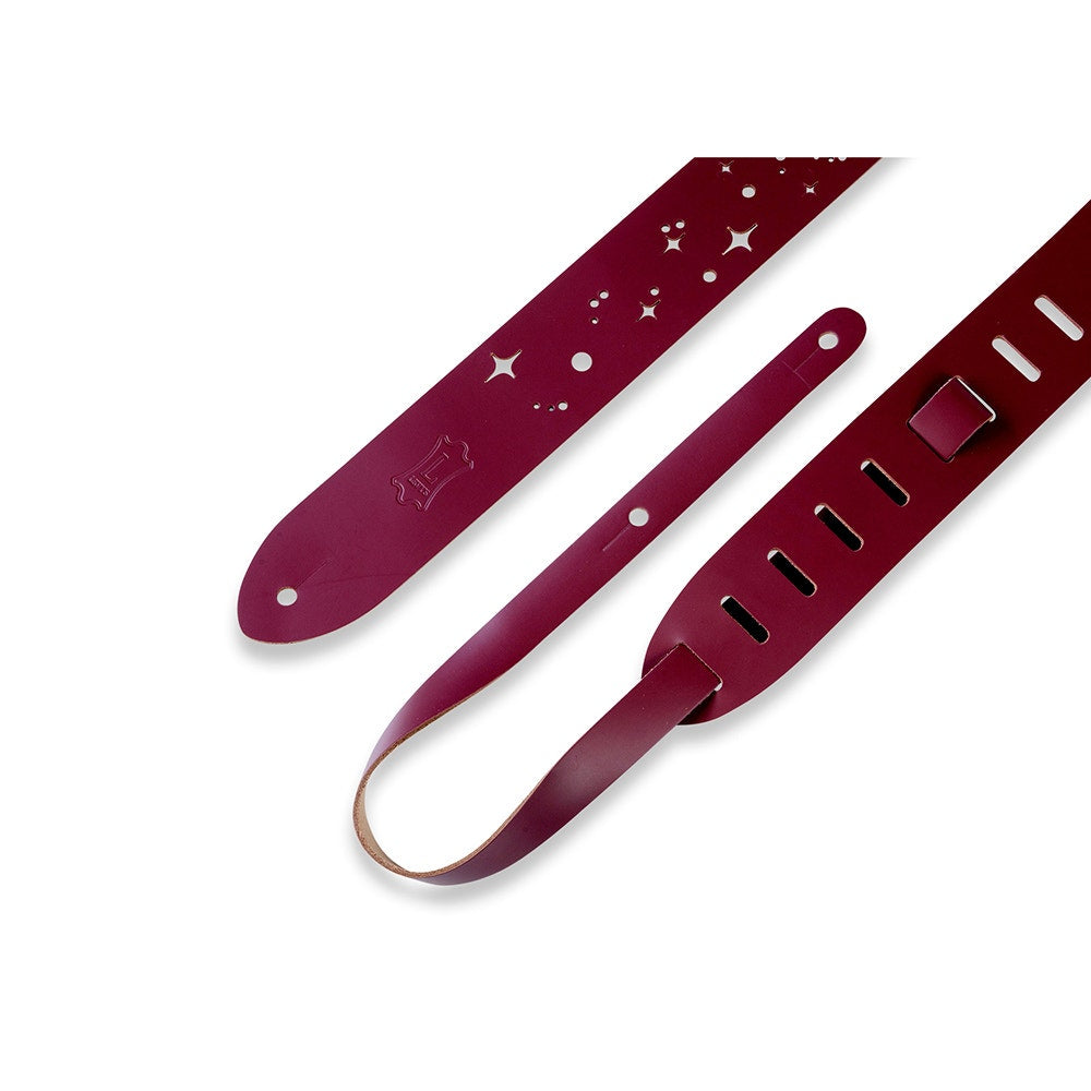 Levy's Leathers M12GSC-BRG Classics Series Galaxy Punch Out Guitar Bass Strap
