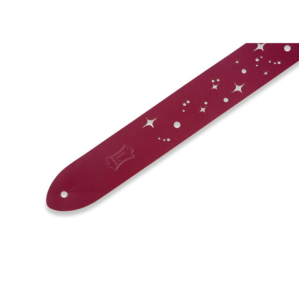 Levy's Leathers M12GSC-BRG Classics Series Galaxy Punch Out Guitar Bass Strap