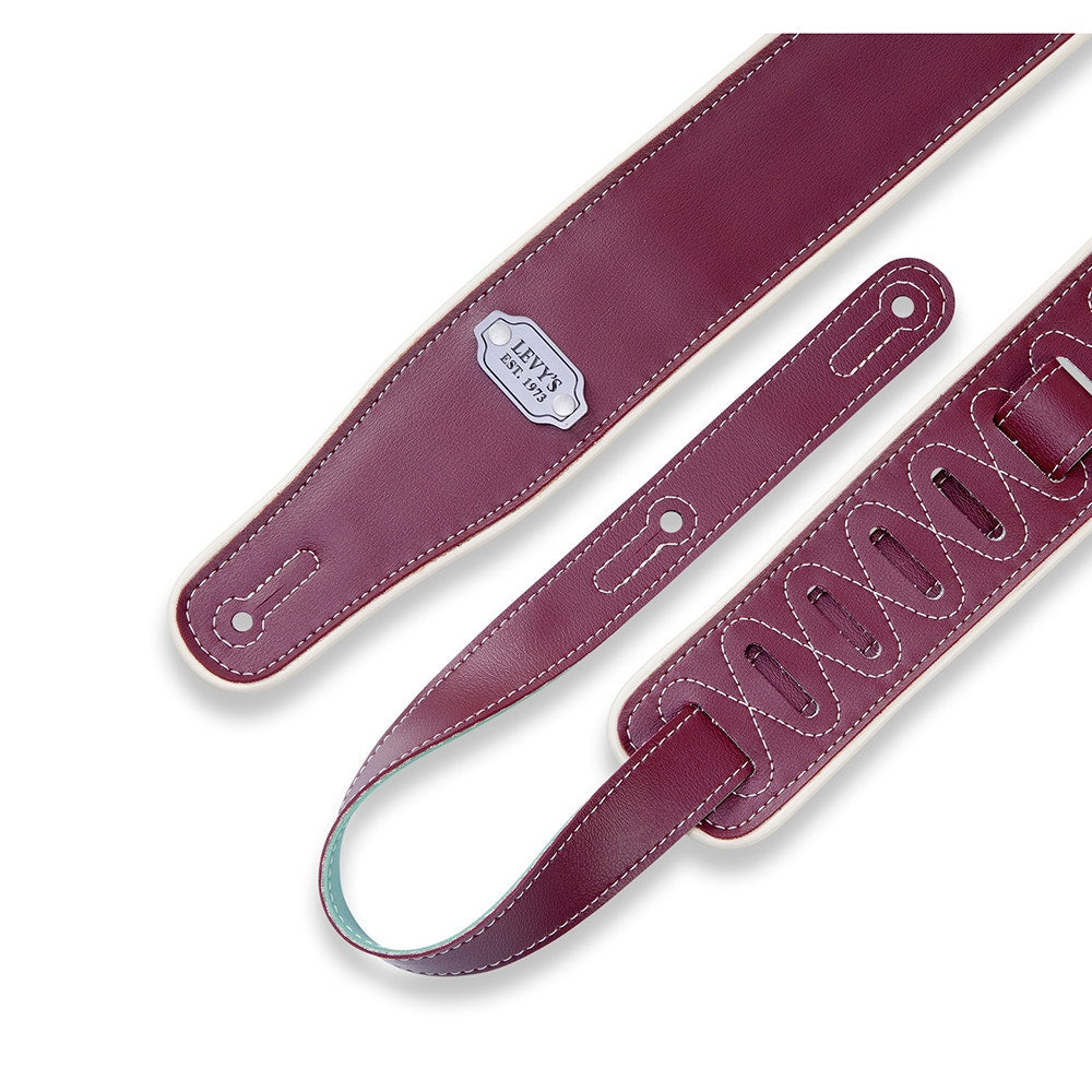 Levy's Leathers M26VCP-BRG-SEA Rebel Series Reversible Vinyl Guitar Strap