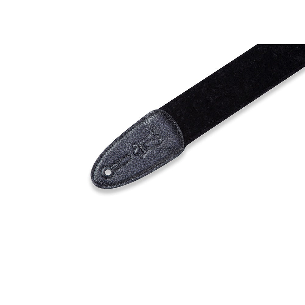 Levy's Leathers M7VC-BLK Textures Series Velvet Guitar Strap
