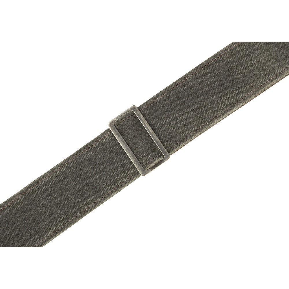 Levy's M7WC-FGN Textures Series Traveler’ Waxed Canvas Guitar Strap