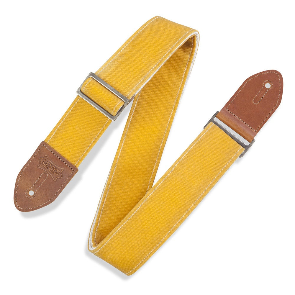 Levy's Leathers M7WC-MUS Textures Series Traveler’ Waxed Canvas Guitar Strap