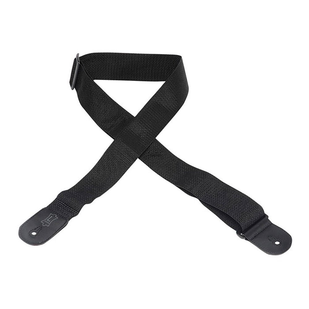 Levy's M8POLY 2" Polypropylene Guitar Strap - Black