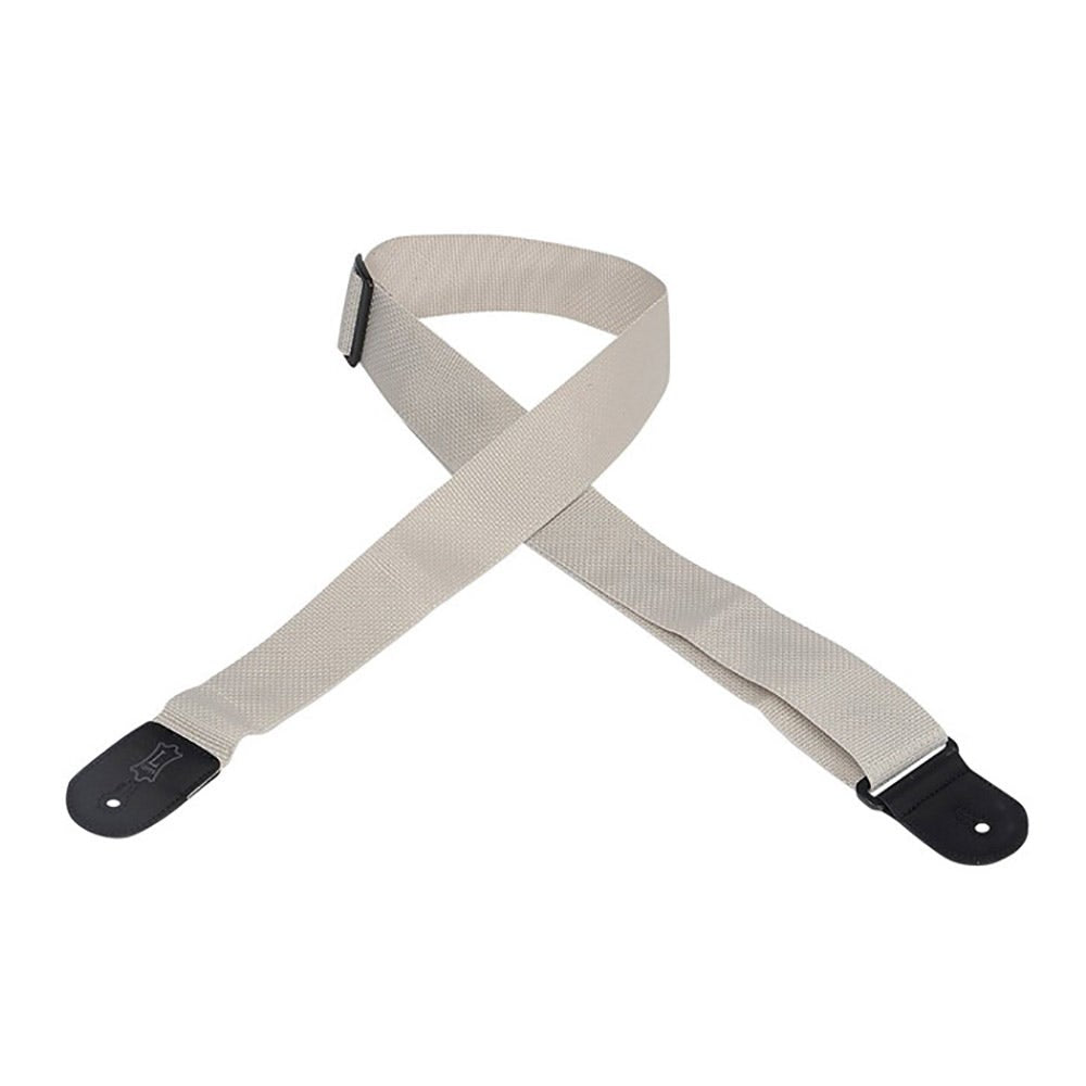 Levy's M8POLY-GRY Grey 2" Polypropylene Guitar Strap
