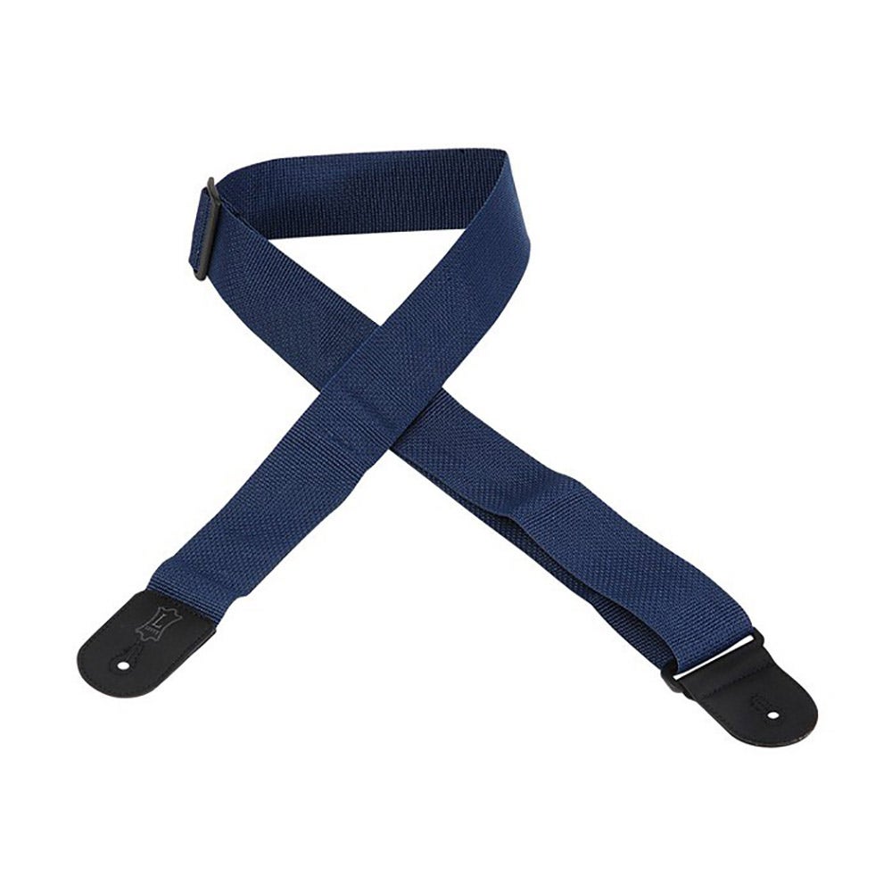 Levy's M8POLY 2" Polypropylene Guitar Strap - Navy