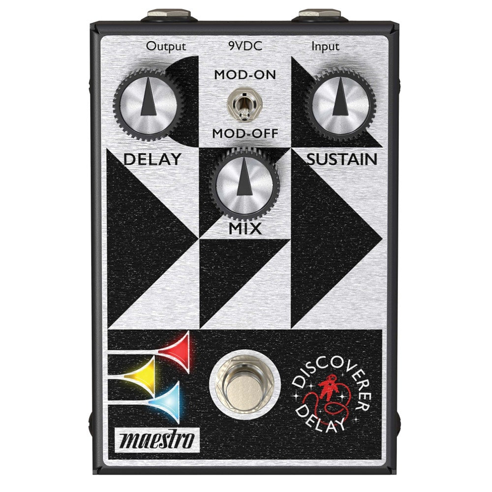 Maestro Electronics Discoverer Delay Guitar Effects Pedal
