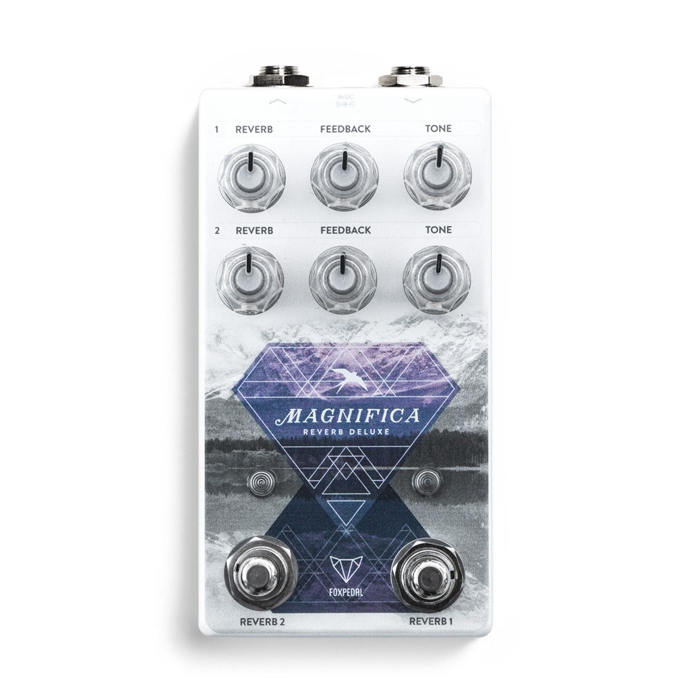 Foxpedal Magnifica Deluxe Reverb Guitar Effects Pedal