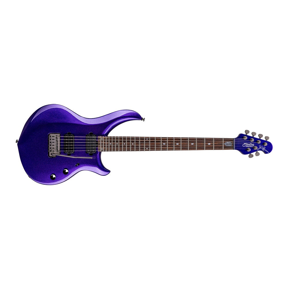 Sterling by Music Man John Petrucci MAJ100X Majesty X Electric Guitar, Purple Metallic