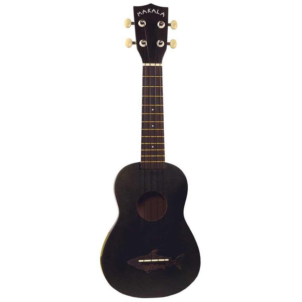 Kala Makala Shark Soprano Ukulele - Black
