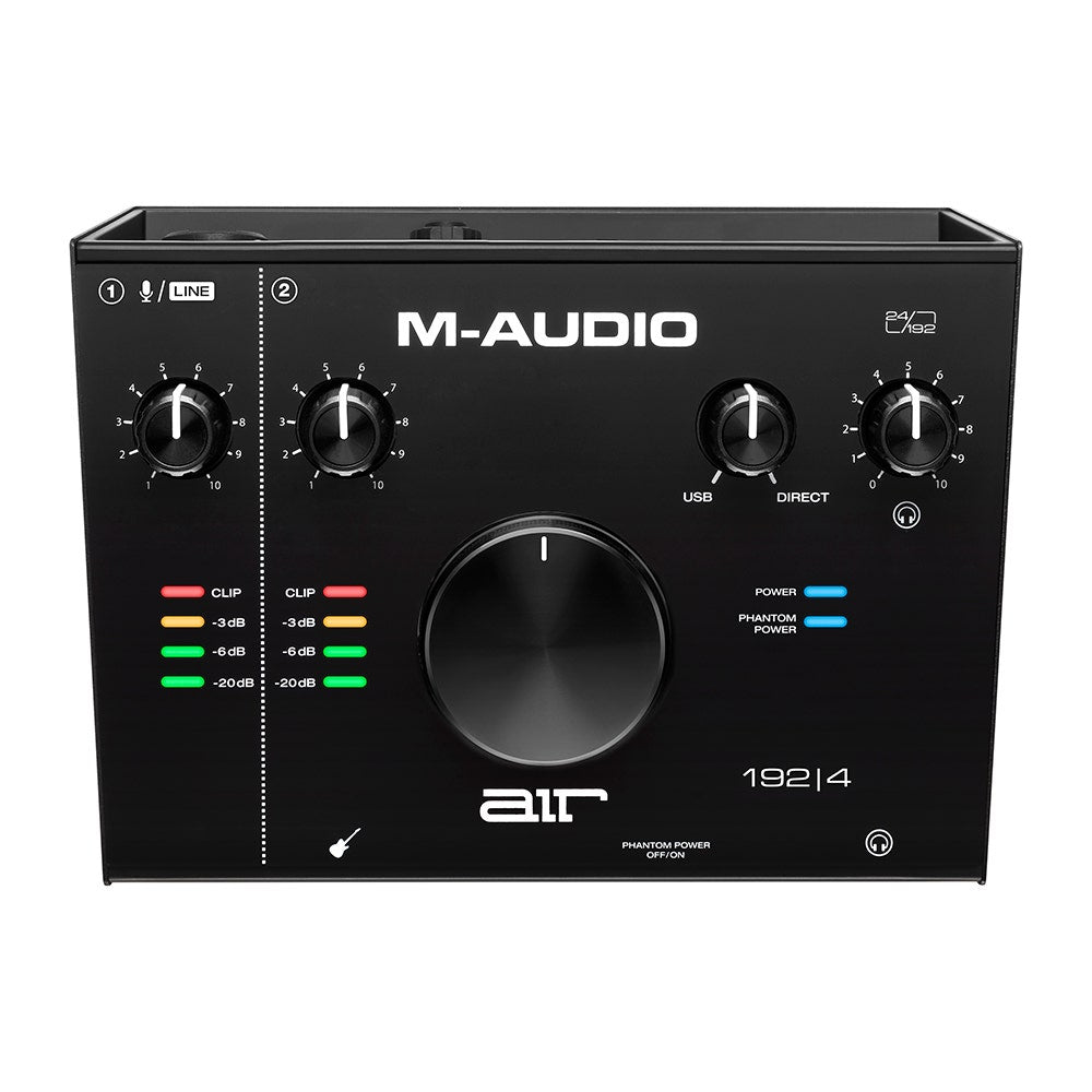 M-Audio AIR 192|4 192 4 2-In/2-Out 24/192 USB Audio Recording Studio Interface