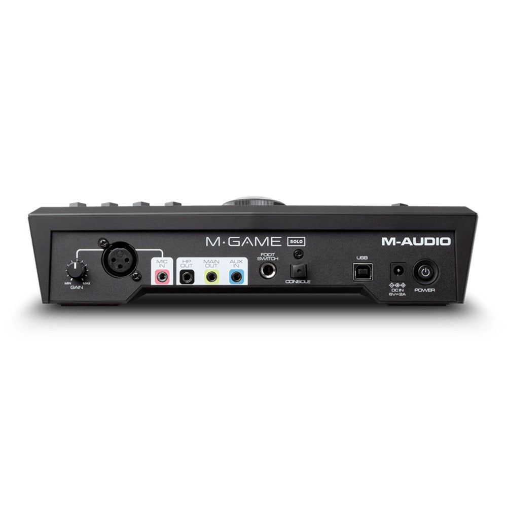 M-Audio M-Game Solo USB Streaming Interface w/ Voice Effects, LED Lighting