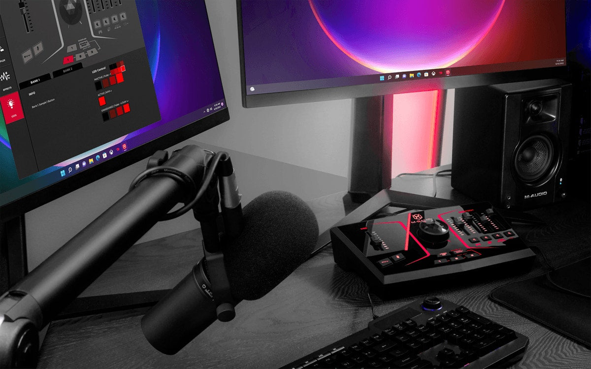M-Audio M-Game Solo USB Streaming Interface w/ Voice Effects, LED Lighting