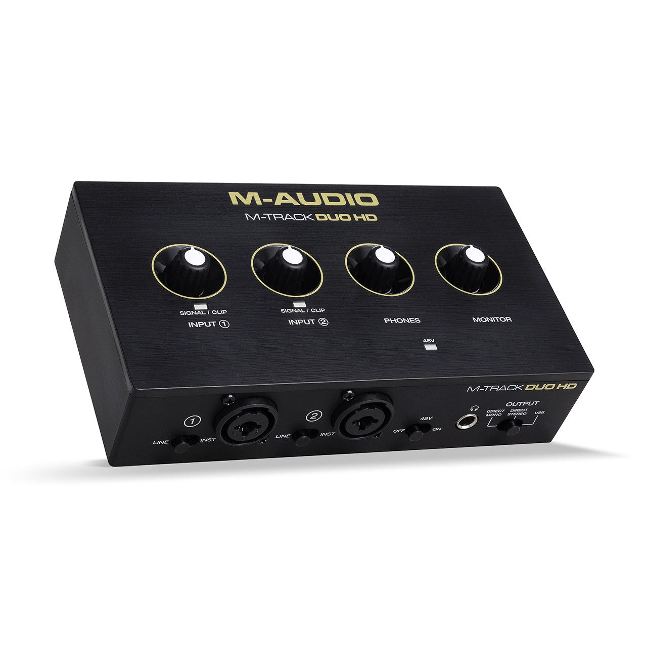 M-Audio M-Track Duo HD 2-In / 2-Out USB-C Audio Interface with 2 Combo Inputs
