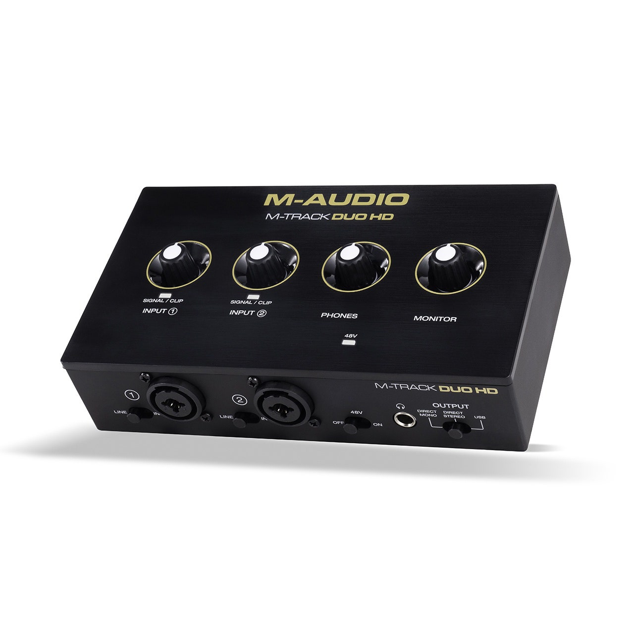 M-Audio M-Track Duo HD 2-In / 2-Out USB-C Audio Interface with 2 Combo Inputs