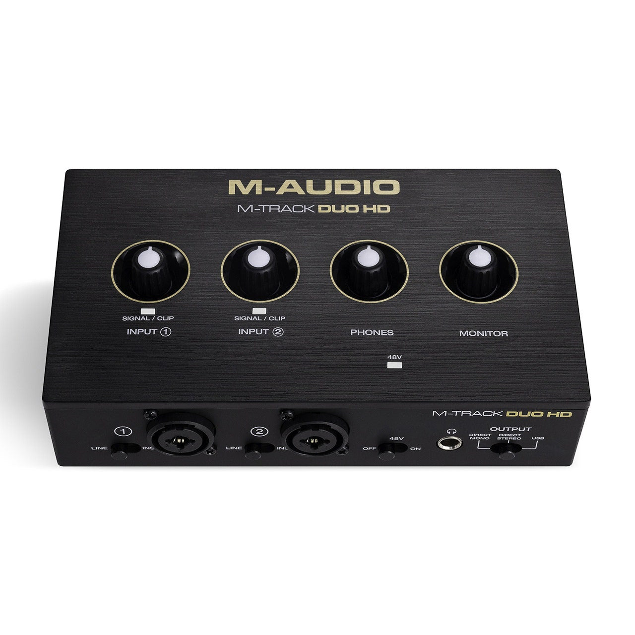M-Audio M-Track Duo HD 2-In / 2-Out USB-C Audio Interface with 2 Combo Inputs