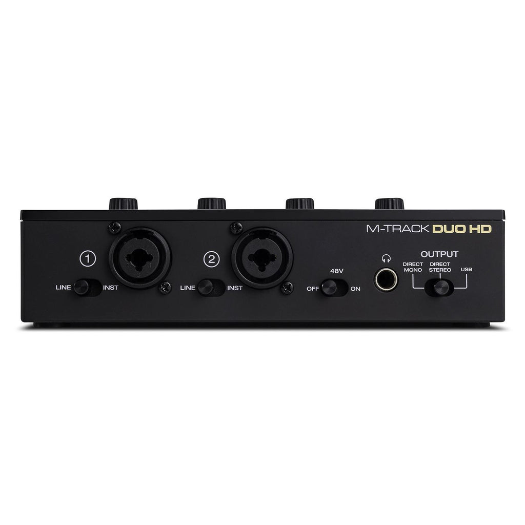 M-Audio M-Track Duo HD 2-In / 2-Out USB-C Audio Interface with 2 Combo Inputs