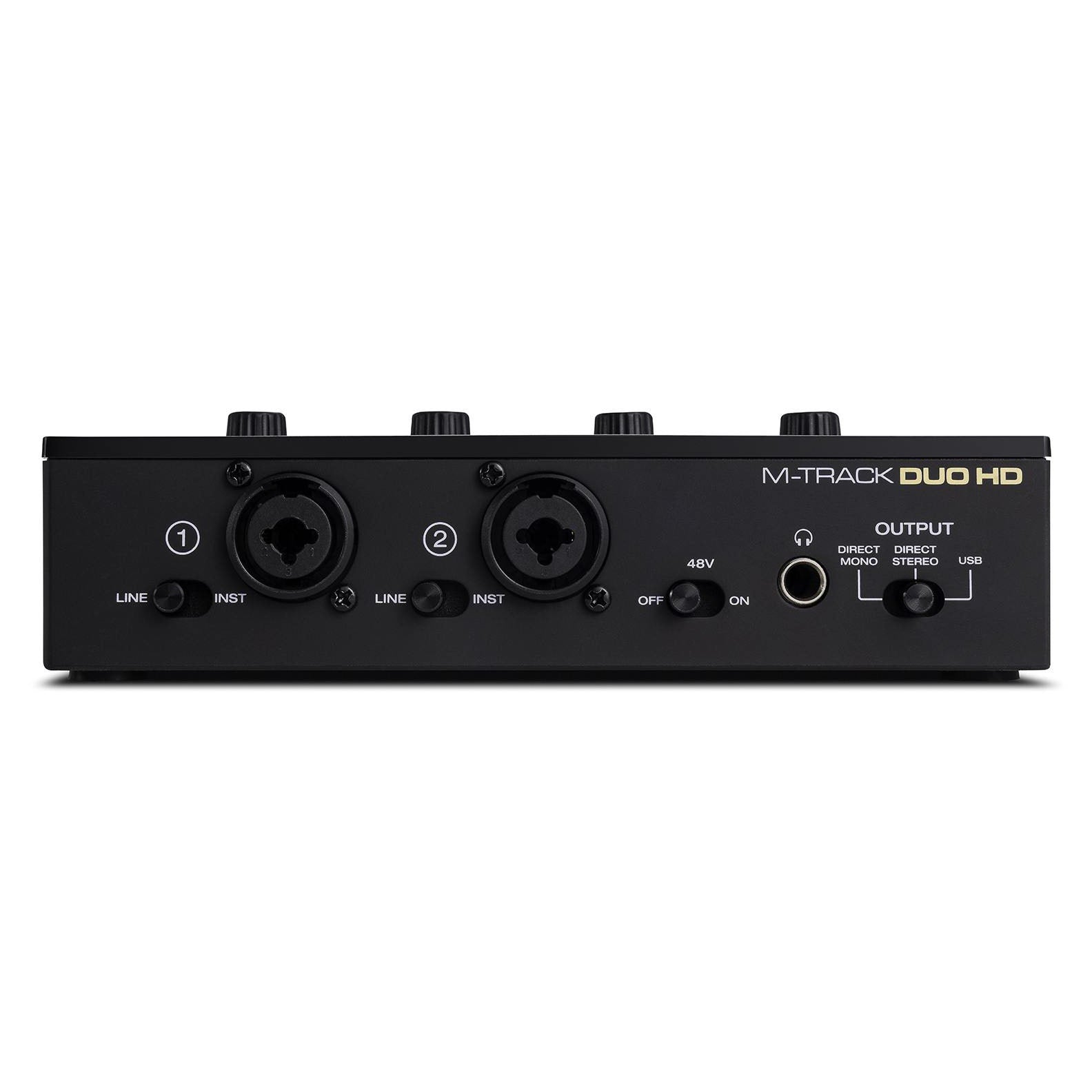 M-Audio M-Track Duo HD 2-In / 2-Out USB-C Audio Interface with 2 Combo Inputs