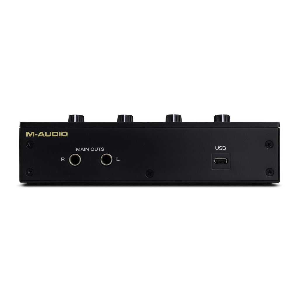 M-Audio M-Track Duo HD USB-C Audio Interface & HDH41 Monitoring Headphones Producer Pack