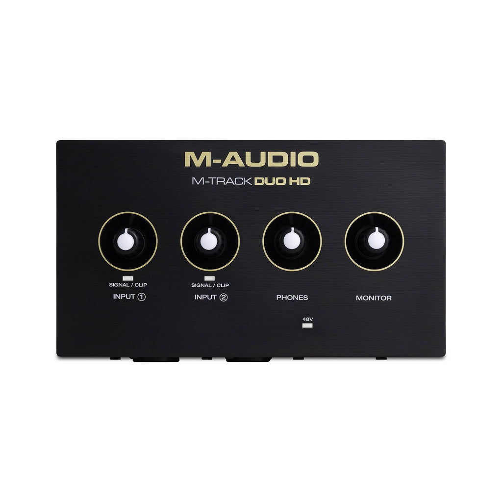 M-Audio M-Track Duo HD USB-C Audio Interface & HDH41 Monitoring Headphones Producer Pack