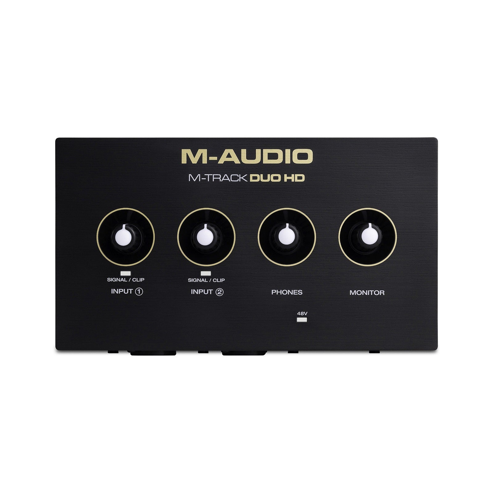 M-Audio M-Track Duo HD USB-C Audio Interface & HDH41 Monitoring Headphones Producer Pack