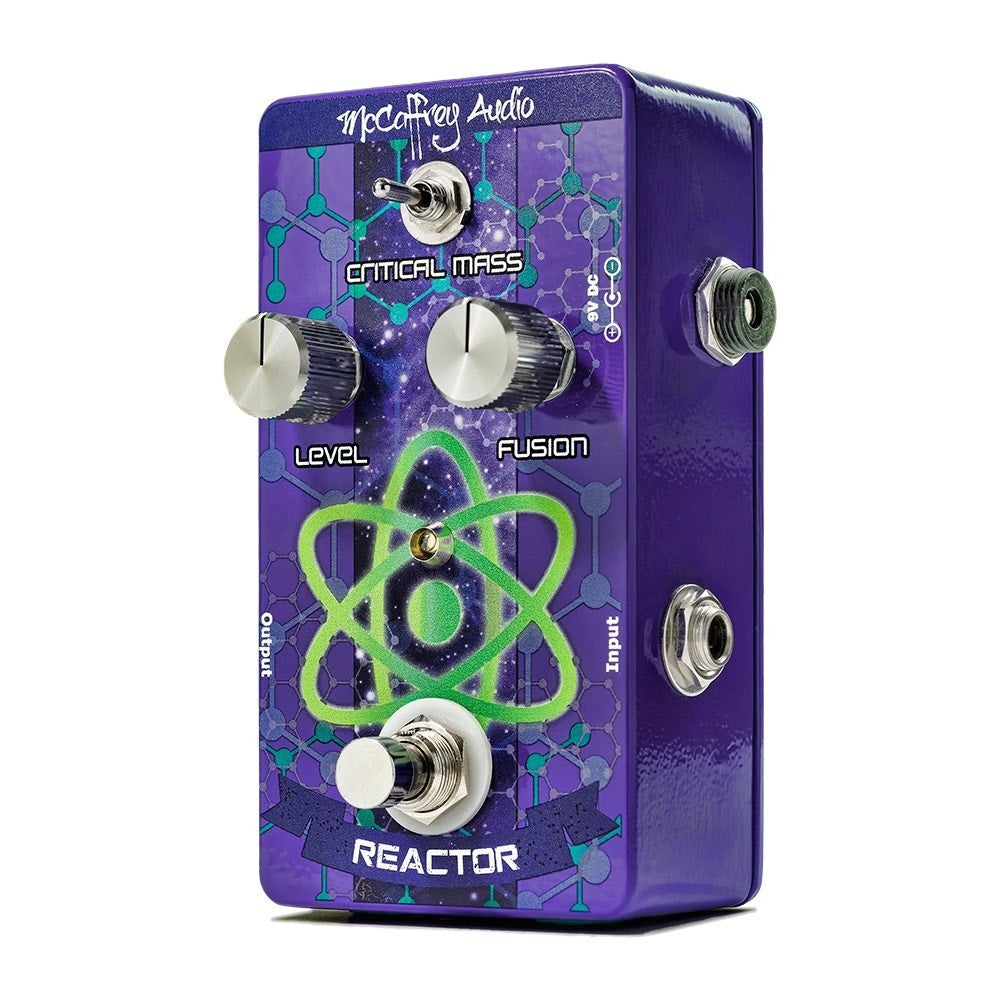 McCaffrey Audio Reactor Boost Compressor Guitar Effects Pedal