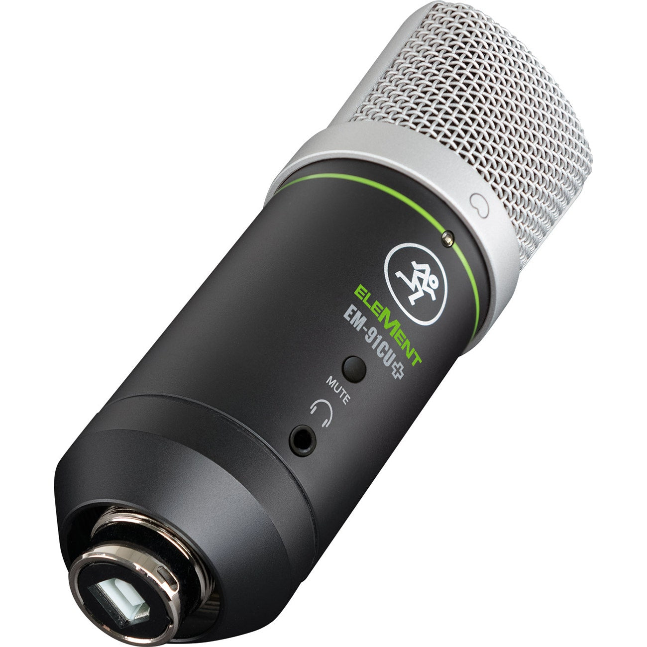 Mackie EleMent EM-91CU+ USB Condenser Microphone w/ Headphone Output