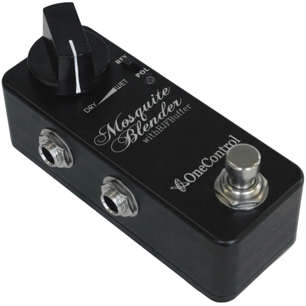 One Control Minimal Series Mosquite Wet/Dry Blender Guitar Effect Pedal with BJF Buffer
