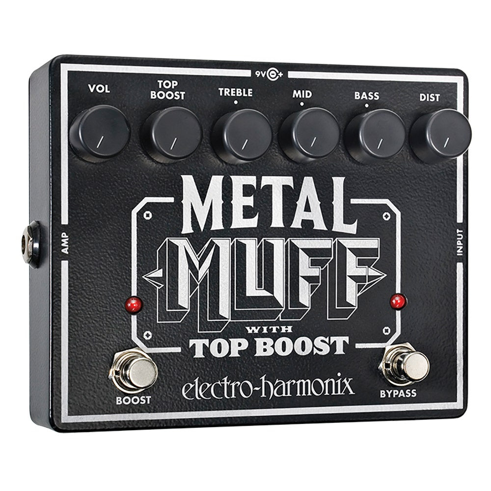 Electro-Harmonix Metal Muff Distortion with Top Boost Guitar Effect Pedal