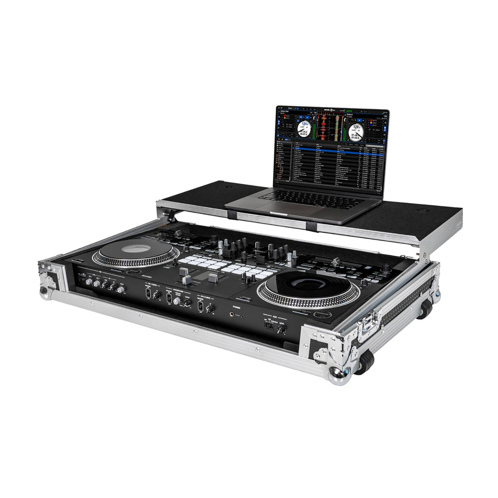 Headliner HL10008 Flight Case w/ Laptop Platform & Wheels for Pioneer DJ DDJ-REV7