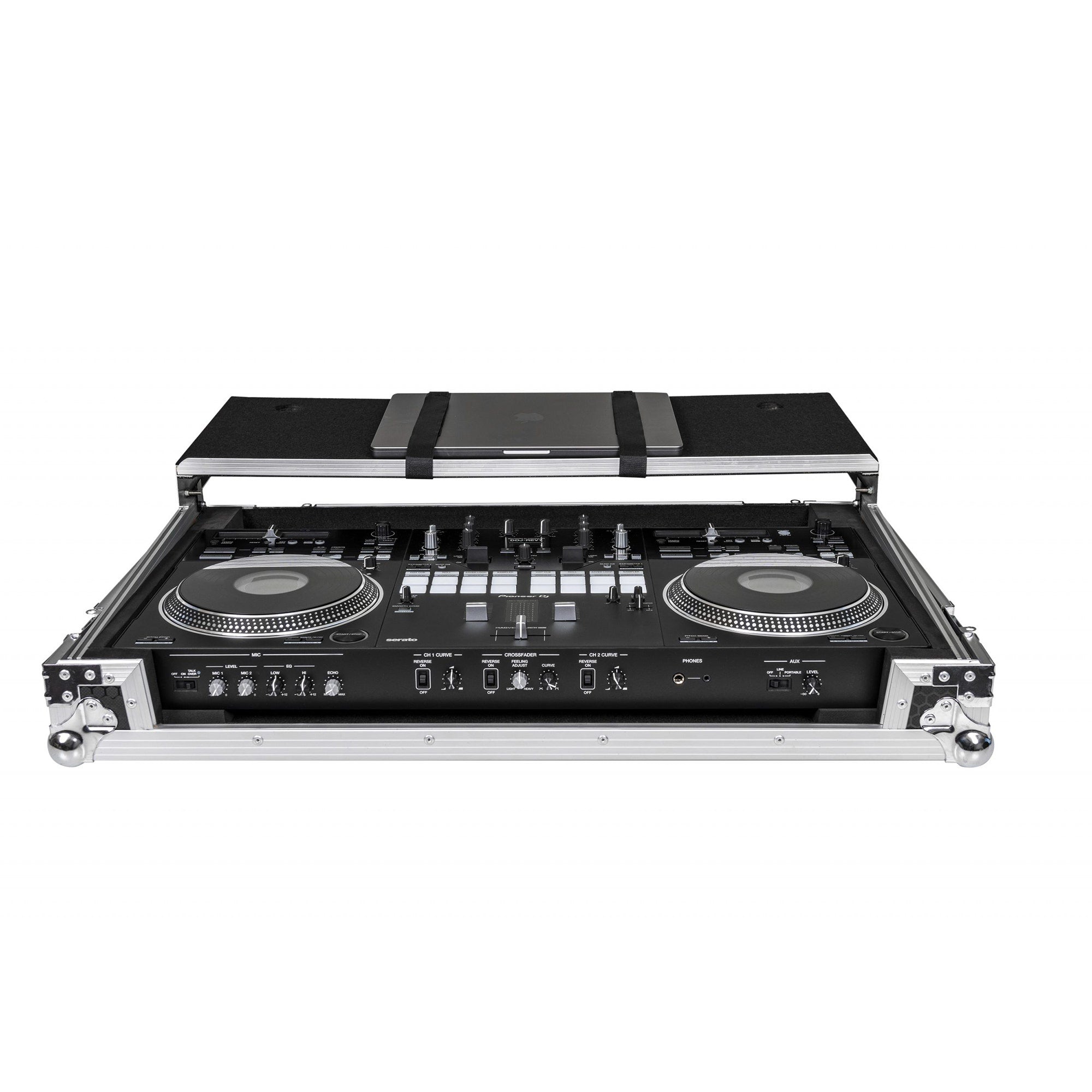 Headliner HL10008 Flight Case w/ Laptop Platform & Wheels for Pioneer DJ DDJ-REV7