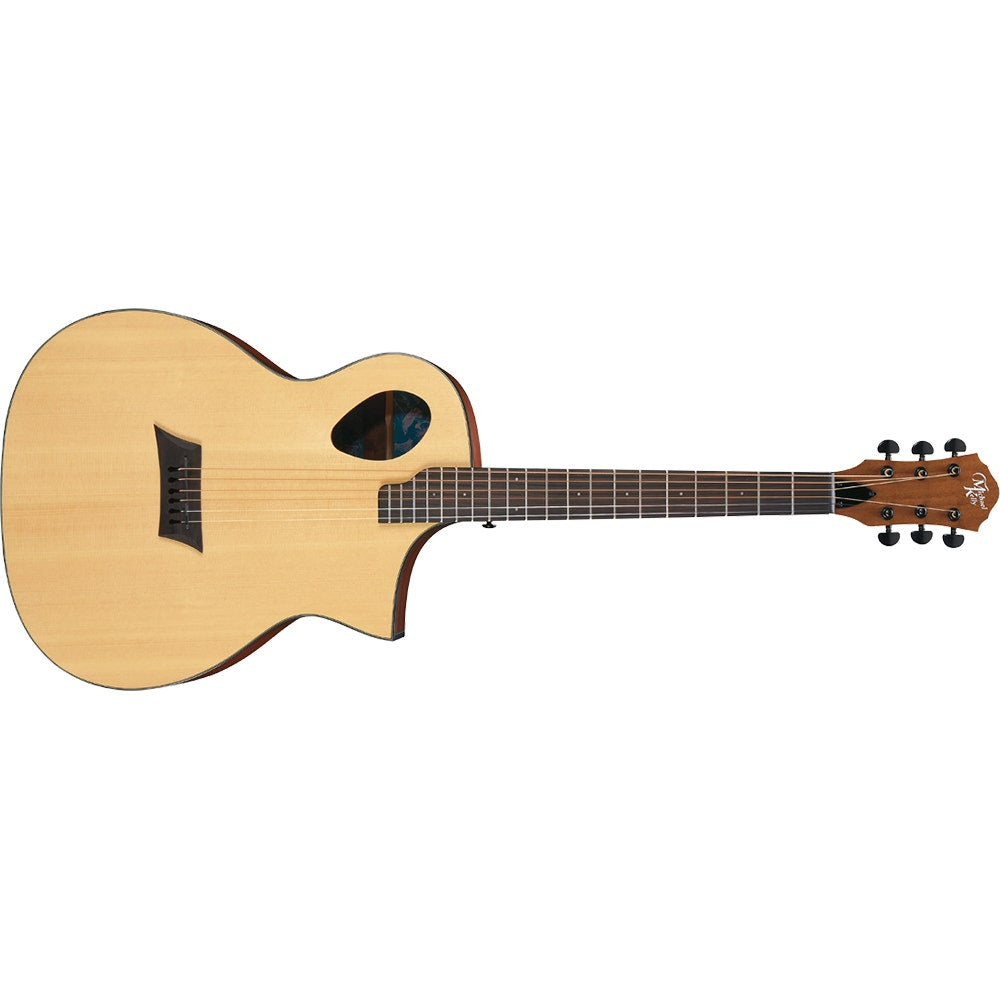 Michael Kelly MKFPSNASFX Forte Port Acoustic Electric Guitar, Solid Spruce Top