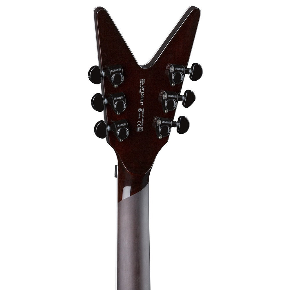 Dean Guitars ML Select Floyd Electric Guitar, Quilt Maple Top, Trans Brazilia
