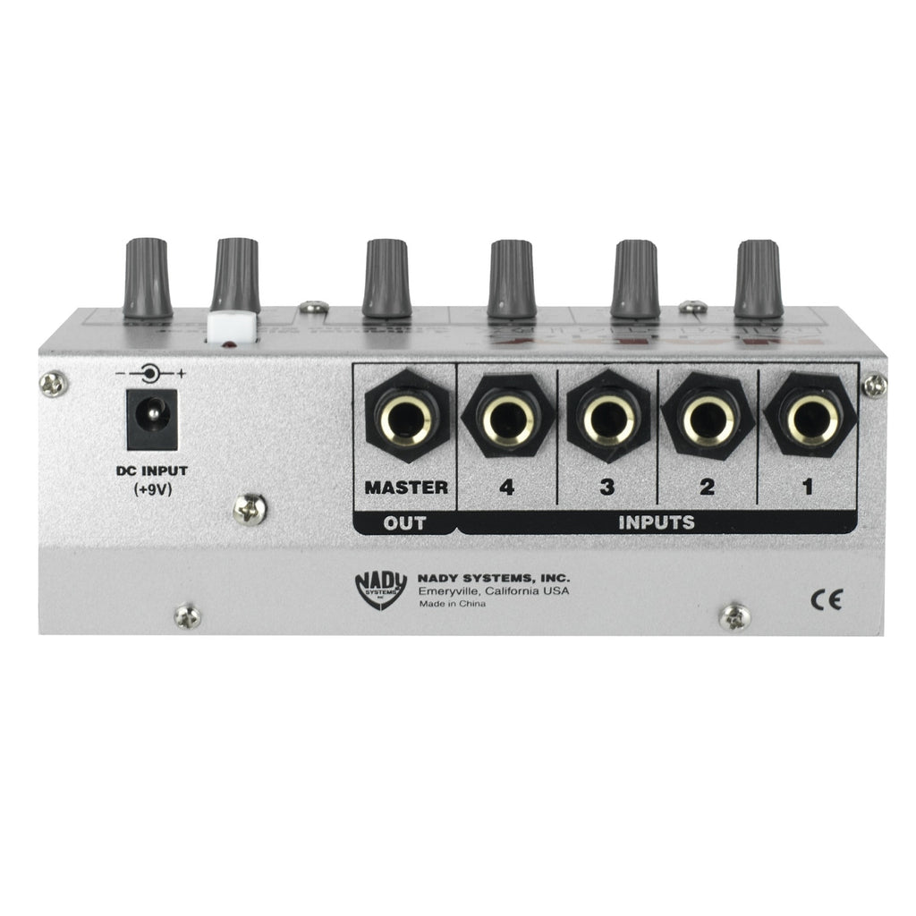 Nady MM-14FX Four Channel Mini Mixer with Built-In Echo Effects